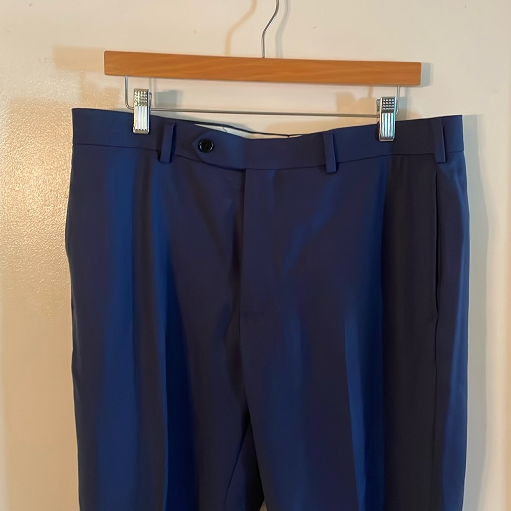 Brooks Brothers flat front 36x31 dress pants Blue